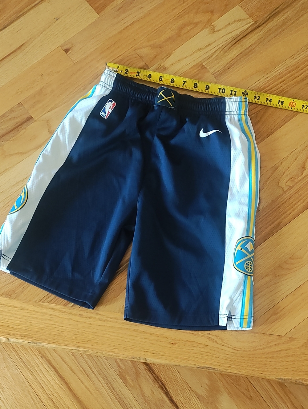 Nike NBA Nuggets Youth Basketball Shorts